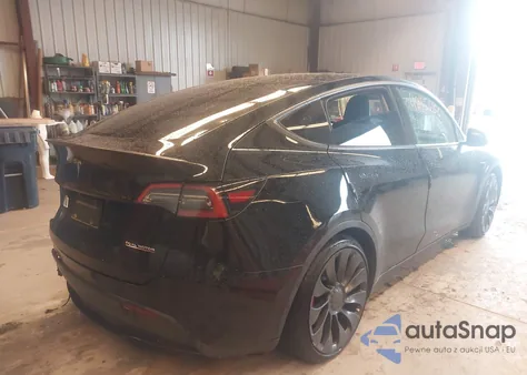 2022 Tesla Model Y Performance Dual Motor All-Wheel Drive из США, поврежденный, VIN 7SAYGDEFXNF505493